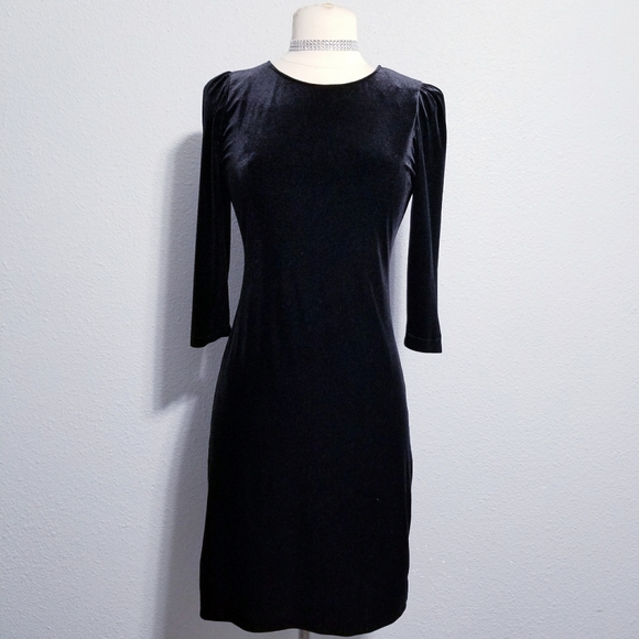 Zara Dresses & Skirts - Zara black lace glam party goth Lolita dress MEDIUM